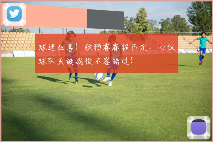 球迷狂喜！欧预赛赛程已定，心仪球队关键战役不容错过！